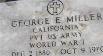 George Edward Miller on Sysoon