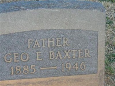 George Elbert Baxter on Sysoon