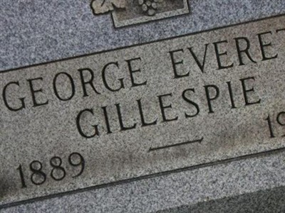 George Everett Gillespie on Sysoon