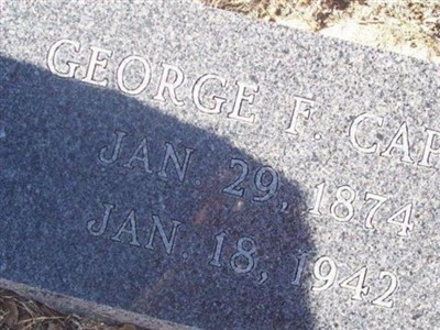 George F. Capps, Find a grave on Sysoon George F. Capps on Sysoon