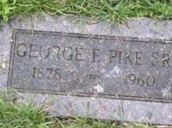 George F Pike, Sr on Sysoon