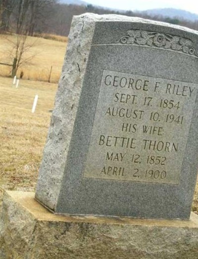 George F. Riley on Sysoon