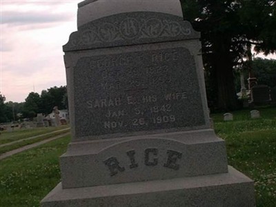 George Fallis Rice on Sysoon