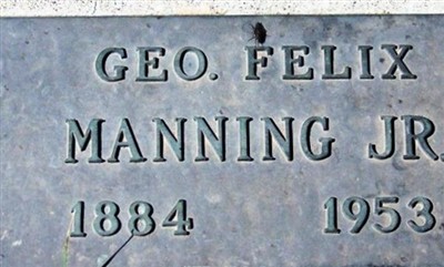 George Felix Manning, Jr on Sysoon