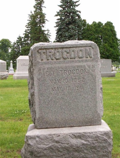 George Franklin Trogdon on Sysoon