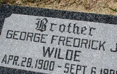 George Frederick Wilde, Jr on Sysoon
