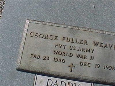 George Fuller Weaver on Sysoon