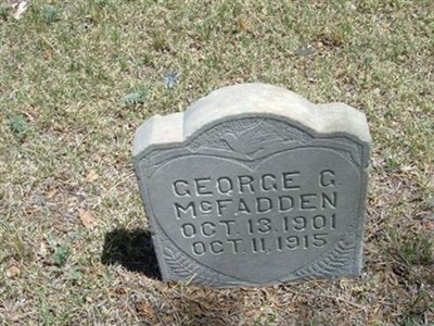 George G. McFadden on Sysoon