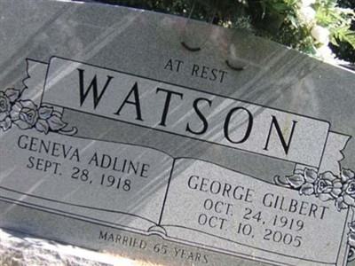 George Gilbert Watson on Sysoon