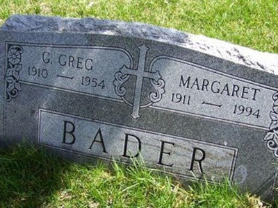 George Gregory "Greg" Bader on Sysoon