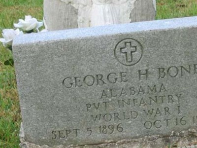 George H Bone on Sysoon
