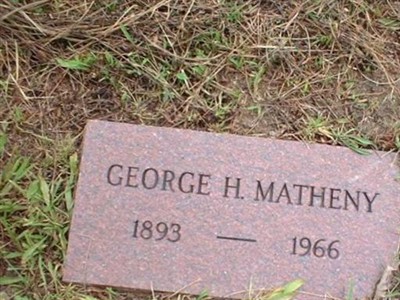 George H. Matheny on Sysoon
