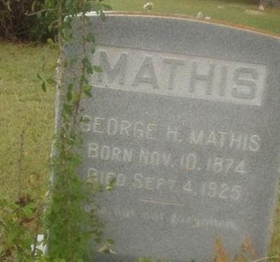 George H. Mathis on Sysoon