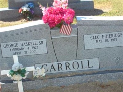 George Haskell Carroll, Sr on Sysoon
