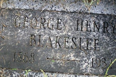 George Henry Blakeslee on Sysoon