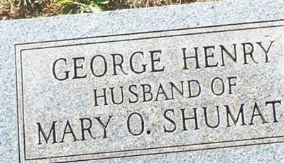 George Henry Shumate on Sysoon