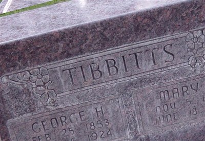 George Henry Tibbitts on Sysoon