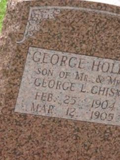 George Hollis Chism on Sysoon