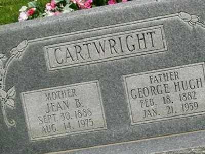 George Hugh Cartwright on Sysoon