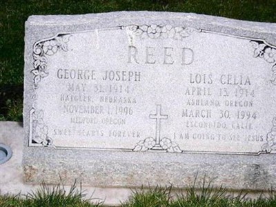 George Joseph Reed on Sysoon