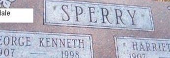 George Kenneth Sperry on Sysoon
