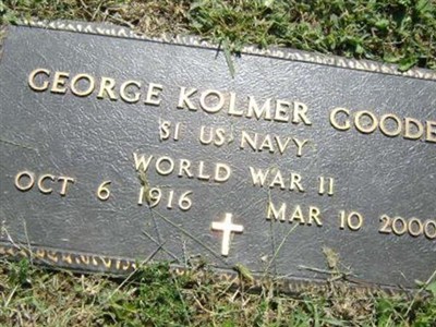 George Kolmer Goode on Sysoon