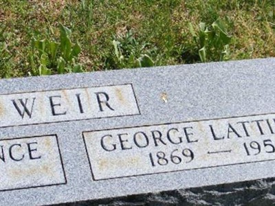 George Lattimer Weir on Sysoon