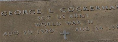 George Lionel "Bubba" Cockerham on Sysoon