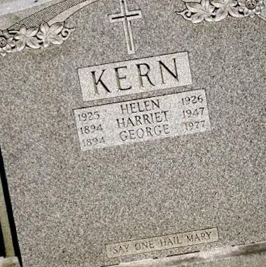 George Louis Kern on Sysoon