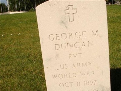 George M Duncan on Sysoon
