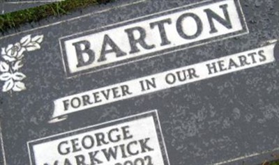 George Markwick Barton on Sysoon