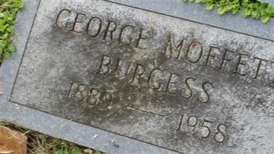 George Moffett Burgess on Sysoon