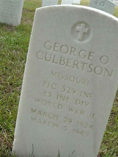 George O Culbertson on Sysoon