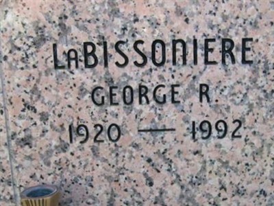 George R. LaBissoniere on Sysoon