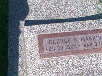 George R. Manning on Sysoon
