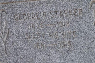 George R Starker on Sysoon