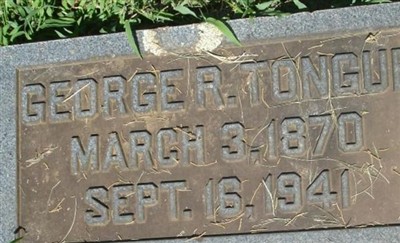 George R. Tongue on Sysoon