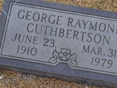 George Raymond Cuthbertson on Sysoon