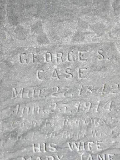 George S Case on Sysoon