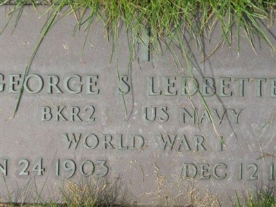 George S. Ledbetter on Sysoon