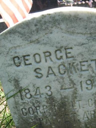 Corp George Sackett on Sysoon