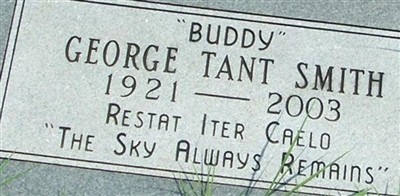 George Tant "Buddy" Smith on Sysoon