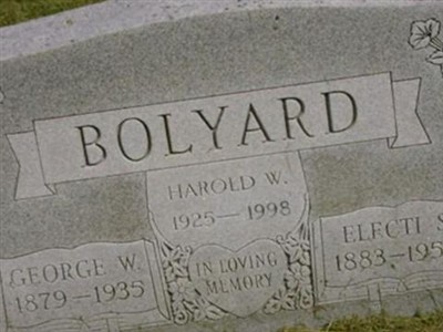 George W. Bolyard on Sysoon