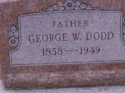 George W Dodd, Find a grave on Sysoon George W Dodd on Sysoon