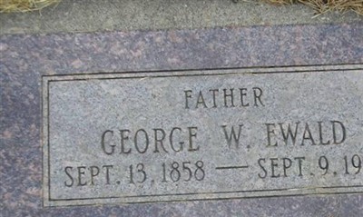 George W Ewald on Sysoon