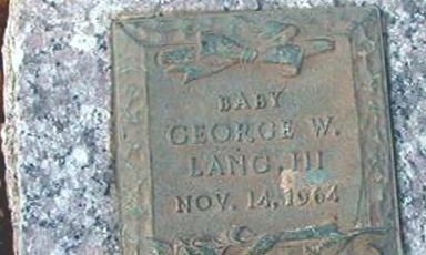 George W Lang, III on Sysoon