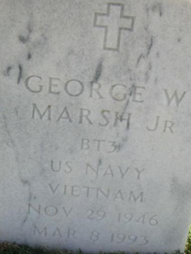 George W Marsh, Jr on Sysoon