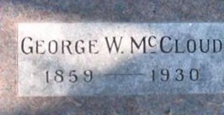 George W McCloud on Sysoon