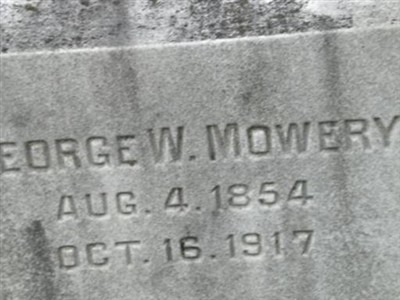 George W. Mowery on Sysoon