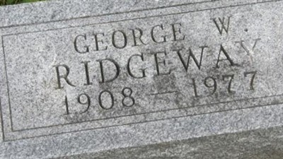 George W Ridgeway on Sysoon